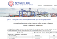 Đại học Hàng hải Việt Nam thông báo điểm trúng tuyển, lấy điểm chuẩn từ 14