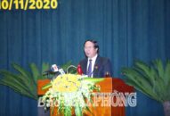 Phát biểu khai mạc của đồng chí Lê Văn Thành Ủy viên Trung ương Đảng, Bí thư Thành ủy, Chủ tịch HĐND thành phố