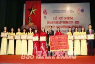 Trường tiểu học Đinh Tiên Hoàng: Kỷ niệm 50 năm Ngày thành lập và đón nhận Huân chương Độc lập hạng nhì