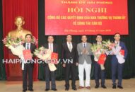 Công bố quyết định của Ban Thường vụ Thành ủy về công tác cán bộ