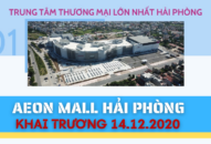 AEON MALL Hải Phòng Lê Chân chính thức hoạt động từ ngày 14/12