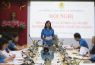 Liên đoàn Lao động thành phố thảo luận, góp ý vào Dự thảo các văn kiện Đại hội đại biểu toàn quốc lần thứ XIII của Đảng.