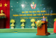 Phát động thi đua yêu nước tại Đại hội Thi đua yêu nước thành phố lần thứ IX (2020-2025) của đồng chí Nguyễn Văn Tùng, Phó Bí thư Thành ủy, Chủ tịch UBND thành phố