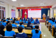 Thông tin nhanh kết quả Đại hội đại biểu thành phố lần thứ XVI, nhiệm kỳ 2020-2025 đến Hội LHPN các cấp quận Lê Chân