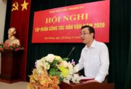 Ban Dân vận Thành ủy: Tập huấn công tác dân vận năm 2020