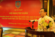 Tập huấn phương pháp và kỹ năng tập huấn hòa giải cơ sở