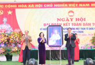 Tưng bừng Ngày hội Đại đoàn kết toàn dân tộc tại làng văn hóa Do Nha (xã Tân Tiến, huyện An Dương)