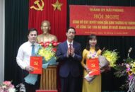 Đồng chí Lê Hữu Toản phụ trách chỉ đạo, điều hành hoạt động của Đảng bộ Khối Doanh nghiệp thành phố