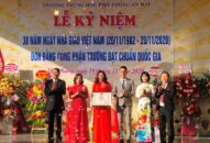 Trường THPT An Hải (huyện An Dương) đón Bằng  công nhận đạt Chuẩn quốc gia