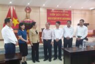 Đoàn đại biểu Quốc hội thành phố tiếp xúc cử tri báo cáo kết quả kỳ họp thứ 10, Quốc hội khóa XIV