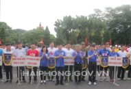 Hơn 1.000 vận động viên tham gia Ngày chạy Olympic vì sức khỏe toàn dân quận Lê Chân năm 2020