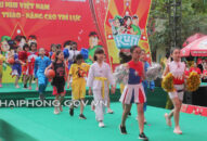 Sôi nổi chương trình “Thiếu nhi Việt Nam rèn luyện thể thao-nâng cao trí lực”