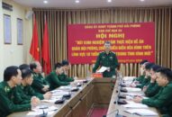 Nâng cao chất lượng, giữ vững trận địa tư tưởng của Đảng trong toàn lực lượng Bộ đội biên phòng thành phố