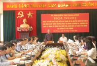 Đoàn Khảo sát của Ủy ban Kiểm tra Trung ương làm việc với Thành ủy Hải Phòng