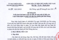 Triển khai thi hành Luật sửa đổi, bổ sung một số điều Luật Giám định tư pháp trên địa bàn thành phố Hải Phòng