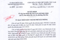 Ban hành bộ chỉ số cải cách hành chính của UBND các xã, phường, thị trấn