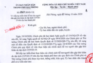 Hải Phòng tiếp tục triển khai hỗ trợ cho người dân gặp khó khăn do đại dịch COVID-19
