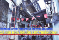 Chỉnh trang cáp viễn thông trong các tuyến ngõ, ngách: Xã hội hóa nguồn lực triển khai