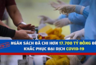Ngân sách đã chi hơn 17.700 tỷ đồng để khắc phục đại dịch COVID-19