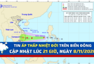 TIN ÁP THẤP NHIỆT ĐỚI TRÊN BIỂN ĐÔNG