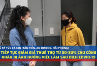 Hải Phòng: Chủ nhà trọ tiếp tục giảm 30% giá phòng cho công nhân sau dịch