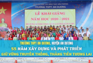Trường THPT An Dương (huyện An Dương) 55 năm xây dựng và phát triển: Giữ vững truyền thống, thẳng tiến tương lai