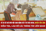Về cơ sở chế biến nội tạng động vật ở xã Bắc Hưng (huyện Tiên Lãng): Kiểm tra, làm rõ các thông tin liên quan