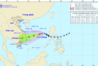 Bão số 10 có thể khiến miền Trung mưa lớn, nguy cơ sạt lở đất rất cao