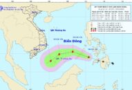 Áp thấp nhiệt đới đi vào Biển Đông và khả năng mạnh lên thành bão