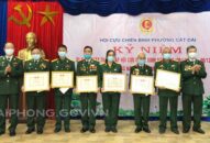 Hội Cựu chiến binh phường Cát Dài (quận Lê Chân): Kỷ niệm 31 năm ngày thành lập Hội Cựu chiến binh Việt Nam (6/12/1989-6/12/2020)