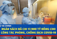 Ngân sách đã chi 17.900 tỷ đồng cho công tác phòng chống dịch COVID-19