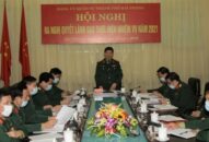 Đảng ủy Quân sự thành phố: Hội nghị ra Nghị quyết lãnh đạo thực hiện nhiệm vụ năm 2021