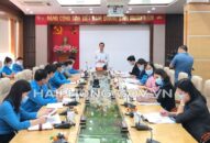 Phó Bí thư Thường trực Thành ủy làm việc với Ban Thường vụ Liên đoàn Lao động thành phố