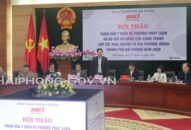 Hội thảo tham vấn ý kiến về Phương pháp luận và Bộ chỉ số năng lực cạnh tranh cấp sở, ban, ngành và địa phương (DDCI) Hải Phòng năm 2020