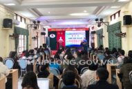 Tập huấn cán bộ Đoàn thanh niên-Hội Sinh viên khối trường học năm học 2020-2021