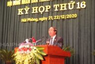 Phát biểu khai mạc của đồng chí Lê Văn Thành, Ủy viên Trung ương Đảng, Bí thư Thành ủy, Chủ tịch HĐND thành phố tại Kỳ họp thứ 16 HĐND thành phố khóa XV