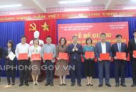 Bế giảng Lớp Bồi dưỡng chức danh, cập nhật kiến thức công tác tổ chức xây dựng Đảng thành phố Hải Phòng