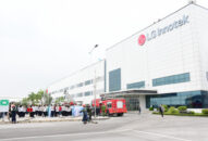 Thực tập chữa cháy tại Công ty TNHH LG Innotek Việt Nam-Hải Phòng với 500 công nhân tham gia