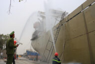 Thực tập phương án chữa cháy và CNCH tại Công ty Hằng Giang