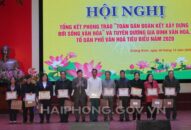 Quận Dương Kinh: Tuyên dương gia đình văn hóa, tổ dân phố văn hóa tiêu biểu năm 2020