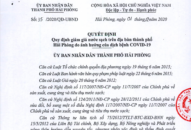 Ban hành Quy định giảm giá nước sạch trên địa bàn thành phố do ảnh hưởng của dịch bệnh COVID-19
