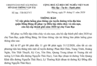 Phân luồng giao thông các tuyến đường trên địa bàn quận Hồng Bàng để phục vụ Diễn tập chữa cháy và cứu nạn, cứu hộ cấp thành phố năm 2020 tại chợ Tam Bạc