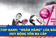 “Ngân hàng” lừa đảo huy động vốn đa cấp