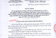 UBND thành phố phê duyệt số lượng, mức hỗ trợ, kinh phí hỗ trợ về nhà ở cho người có công với cách mạng có khó khăn về nhà ở phát sinh sau ngày 31/5/2017 (đợt 5)