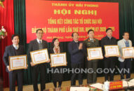 Tổng kết công tác tổ chức Đại hội Đảng bộ thành phố lần thứ XVI, nhiệm kỳ 2020-2025