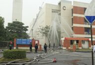 Diễn tập phương án chữa cháy và cứu nạn, cứu hộ tại khu công nghiệp Nomura