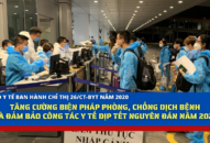 Cao điểm phòng, chống COVID-19 từ nay đến Tết Tân Sửu, đặc biệt kiểm soát nhập cảnh