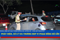 Phát hiện, xử lý 134 trường hợp vi phạm nồng độ cồn