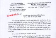 Hải Phòng thực hiện khai báo y tế bằng mã QR-CODE tại các chốt kiểm dịch và địa điểm đông người