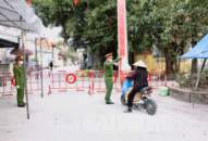 Lực lượng công an trên tuyến đầu chống dịch